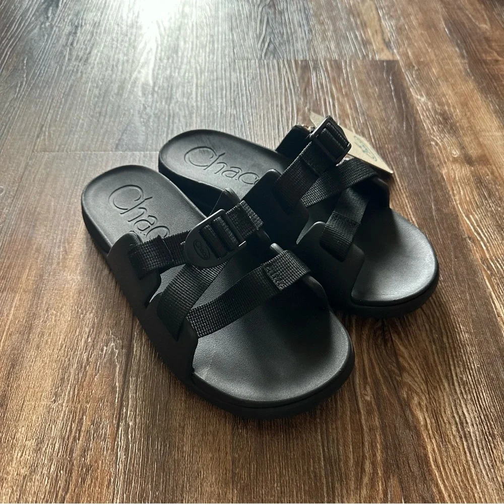 Chaco Kid’s Chillos Sport Black Sandals! Size 5
